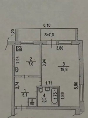 Продам однокомнатную (1-комн.) квартиру, Комарова б-р, 11/1, Ростов-на-Дону г