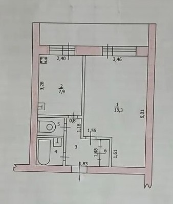 Продам однокомнатную (1-комн.) квартиру, Карагандинская ул, 6А, Казань г