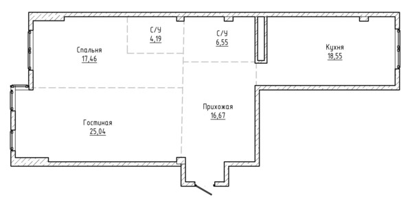 Продам двухкомнатную (2-комн.) квартиру, Т.Идарова ул, 182, Нальчик г