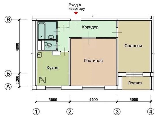 Продам двухкомнатную (2-комн.) квартиру, Отрадная ул, 1, Москва г
