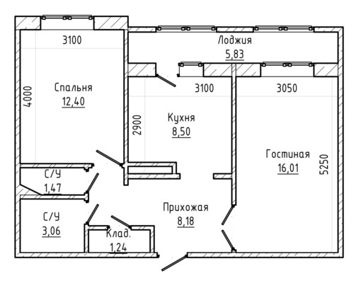 Продам двухкомнатную (2-комн.) квартиру, Мусукаева ул, 14, Тырныауз г