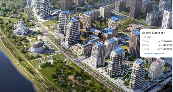 Продам двухкомнатную (2-комн.) квартиру (долевое), Волоколамское ш, 71/14к14, Москва г