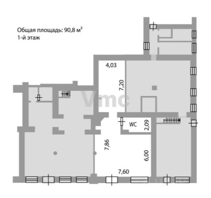 Сдам коммерческое помещение 90,8 м2, Арбат ул, 32, Москва г