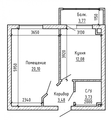 Продам однокомнатную (1-комн.) квартиру, Московская ул, 7, Нальчик г