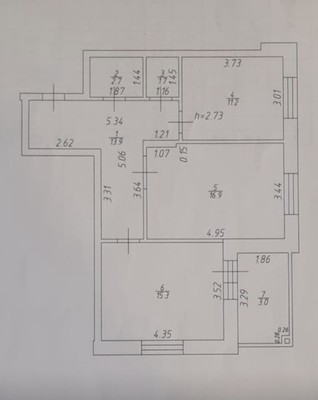 Продам двухкомнатную (2-комн.) квартиру, Баки Урманче ул, 1, Казань г