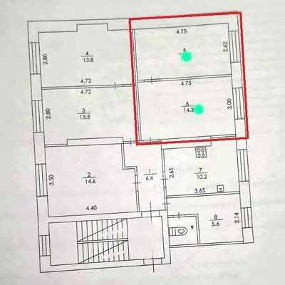 Продам комнату в 3-комн. квартире, Красноармейский пр-кт, 26, Гатчина г