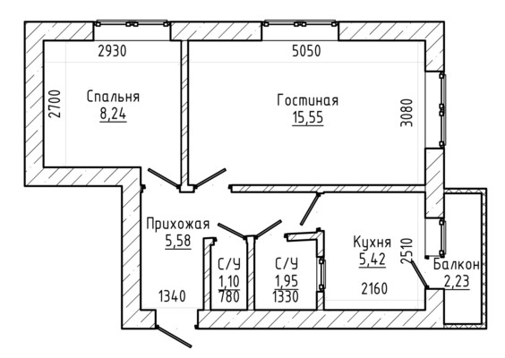 Продам двухкомнатную (2-комн.) квартиру, Ашурова ул, 12, Нальчик г