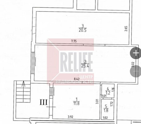 Продам коммерческое помещение 60,7 м2, Генерала Челнокова ул, 38, Калининград г