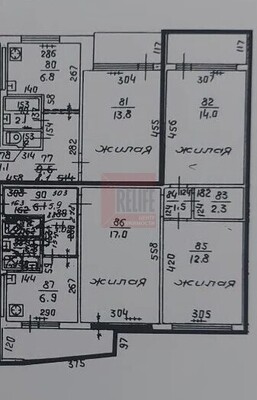 Продам трехкомнатную (3-комн.) квартиру, Старопрегольская наб, 4, Калининград г