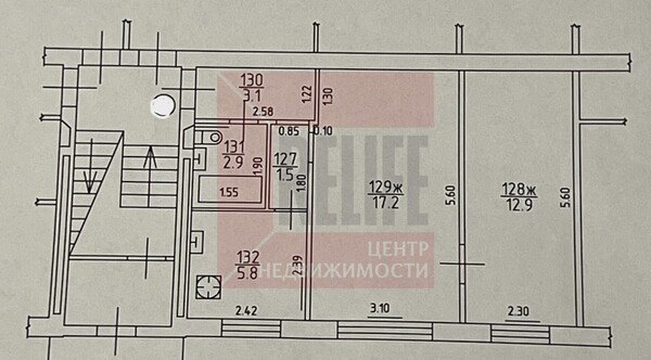 Продам двухкомнатную (2-комн.) квартиру, Красноармейская ул, 21, Калининград г