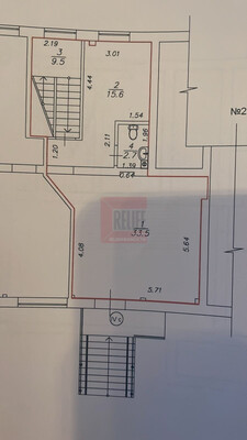 Продам коммерческое помещение 88 м2, З.Космодемьянской ул, 2, Калининград г