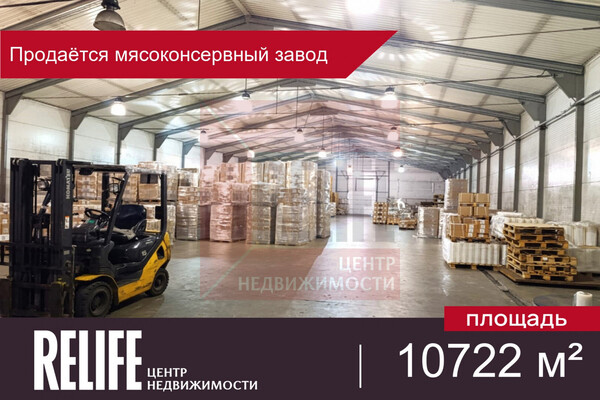 Продам склад 10 722,8 м2, Заводская ул, 15, Полесск г