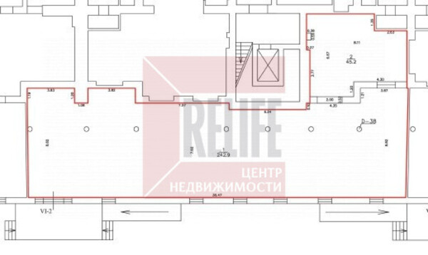 Сдам коммерческое помещение 288,1 м2, Алданская ул, 36, Калининград г