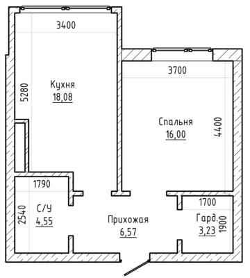 Продам однокомнатную (1-комн.) квартиру, Ватутина ул, 29, Нальчик г