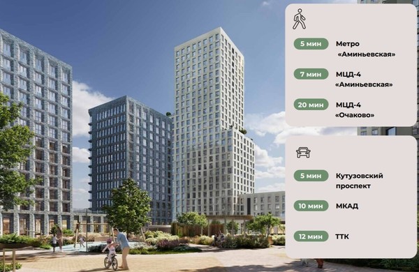 Продам однокомнатную (1-комн.) квартиру, Очаковское ш, 5к2, Москва г