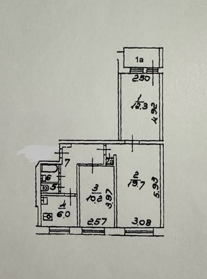 Продам трехкомнатную (3-комн.) квартиру, Лескова ул, 10кА, Москва г