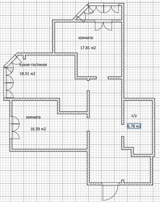 Продам двухкомнатную (2-комн.) квартиру, Евдокимова ул, 2, Брянск г