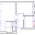 Продам 2-комн. в 3-комн. квартире, Бакунинская ул, 4-6, Москва г