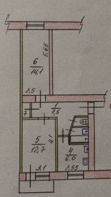 Продам двухкомнатную (2-комн.) квартиру, Ульянова Дмитрия ул, 8, Ялта г