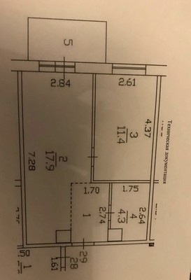 Продам однокомнатную (1-комн.) квартиру, Иоанна Кронштадтского ул, 15, Старая д