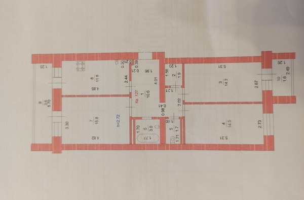 Продам трехкомнатную (3-комн.) квартиру, Шумелева ул, 14, Йошкар-Ола г