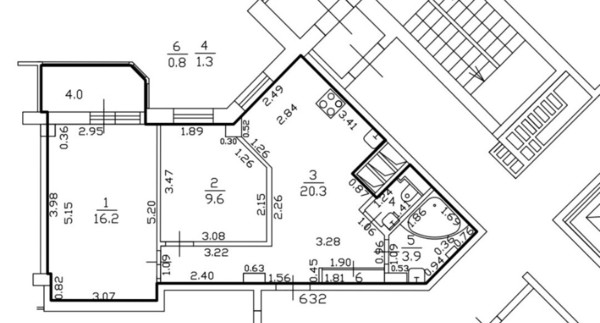 Продам двухкомнатную (2-комн.) квартиру, Королёва пр-кт, 65, Санкт-Петербург г