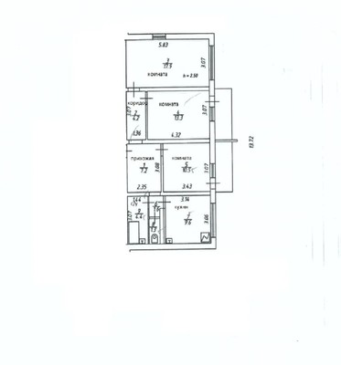 Продам трехкомнатную (3-комн.) квартиру, им. Героя Аверкиева А.А. ул, 14, Краснодар г