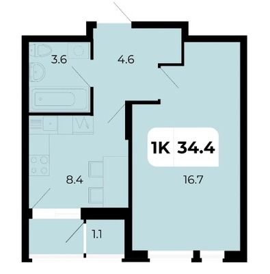 Продам однокомнатную (1-комн.) квартиру, Венеры ул, 23, Верхнетемерницкий п