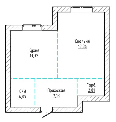Продам однокомнатную (1-комн.) квартиру, Эльбрусская ул, 17к7, Баксан г