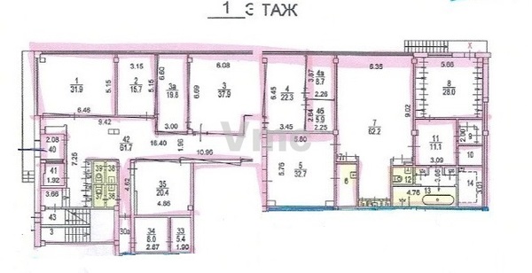 Продам коммерческое помещение 1 538,3 м2, Осенняя ул, 17к1, Москва г