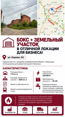 Продам землю для коммерческого использования 20,62 соток, Кирова ул, 54, Комсомольск-на-Амуре г