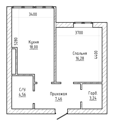 Продам однокомнатную (1-комн.) квартиру, Ватутина ул, 29кБ, Нальчик г