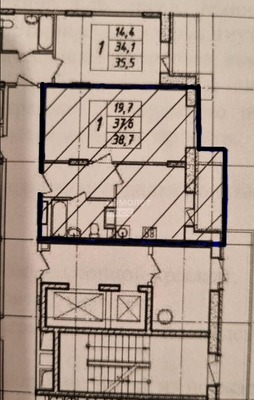 Продам однокомнатную (1-комн.) квартиру, Мира ул, 4к1, Люберцы г