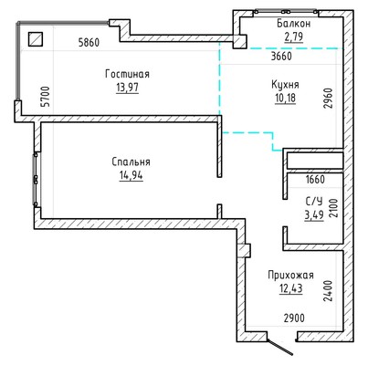 Продам однокомнатную (1-комн.) квартиру, Тлостанова ул, 4, Нальчик г