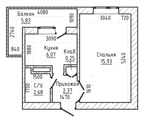 Продам однокомнатную (1-комн.) квартиру, Фурманова ул, 12кб, Нальчик г