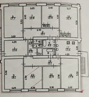 Продам комнату в 8-комн. квартире, Беринга ул, 32Ак3, Санкт-Петербург г