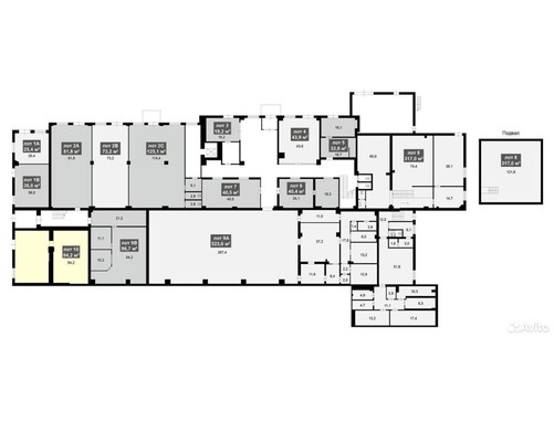 Продам коммерческое помещение 25,4 м2, Электродная ул, 2, Москва г
