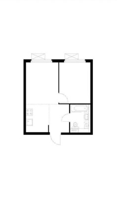 Продам двухкомнатную (2-комн.) квартиру, Малая Очаковская ул, 4Ак1, Москва г