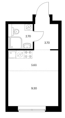 Продам однокомнатную (1-комн.) квартиру, Олонецкая ул, 6, Москва г
