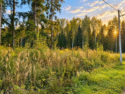Продам участок 15 соток, ИЖС, Осенняя ул, Балабаново г, 0 км от города