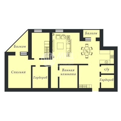 Продам трехкомнатную (3-комн.) квартиру, Коштоянца ул, 20к2, Москва г