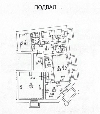 Продам коммерческое помещение 481 м2, Маршала Василевского ул, 5к1, Москва г