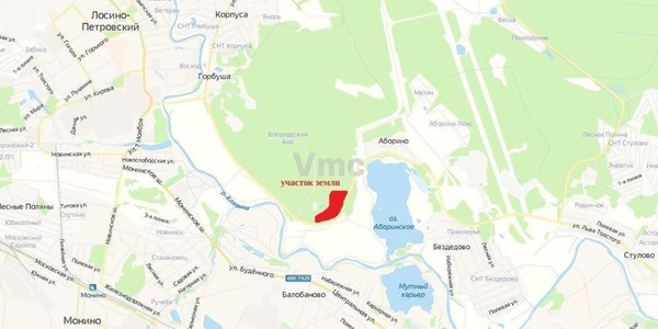 Продам участок 730 соток, ИЖС, Набережная ул, Ногинск г, 1 км от города