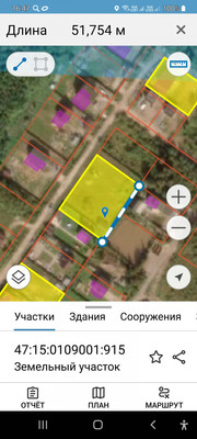 Продам участок 20 соток, Садоводство, Мира ул, Сосновый Бор г, 0 км от города