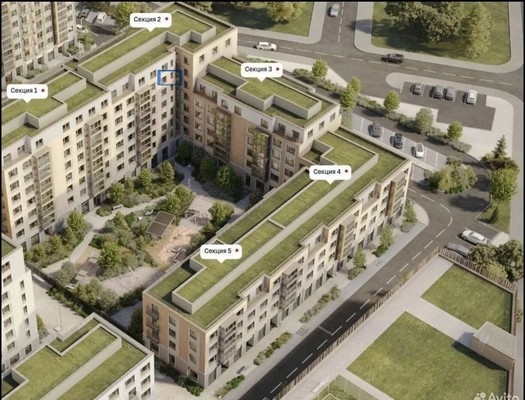 Продам однокомнатную (1-комн.) квартиру (долевое), Калиновая ул, Сапроново д