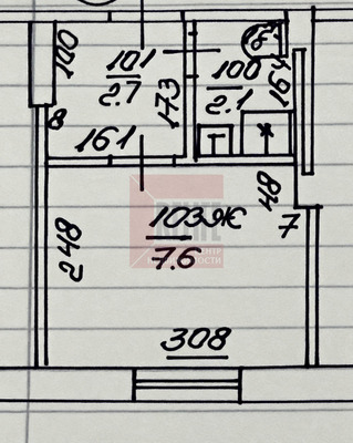 Продам однокомнатную (1-комн.) квартиру, Заводская ул, 31, Калининград г