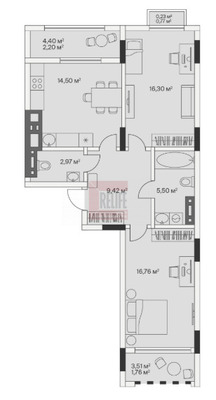 Продам двухкомнатную (2-комн.) , 2-й Портовый пер, 3, Малое Исаково п