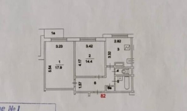Продам двухкомнатную (2-комн.) квартиру, Можайское ш, 31к1, Москва г
