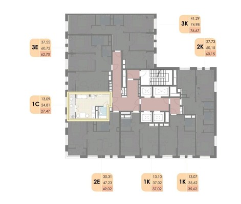 Продам однокомнатную (1-комн.) квартиру, 19-й километр (Новорязанское шоссе тер.) ул, 3, Котельники г