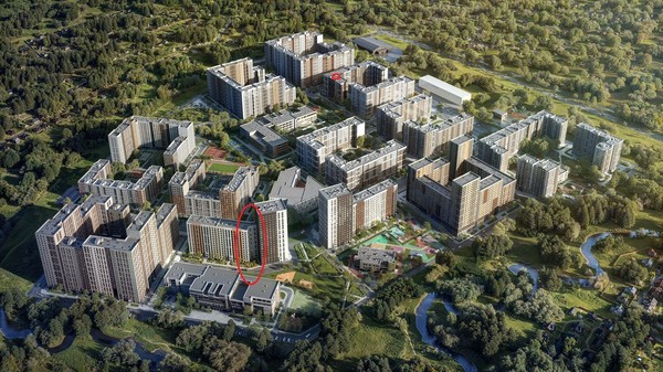 Продам трехкомнатную (3-комн.) квартиру (долевое), Куприна пр-кт, 14к2, Сосенское п